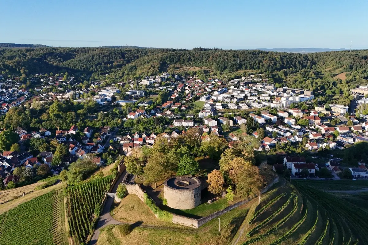 Burgruine Weibertreu über Weinsberg